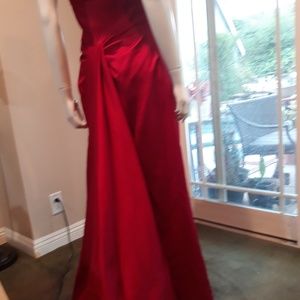 A David's  Bridal 100% polyester formal dress